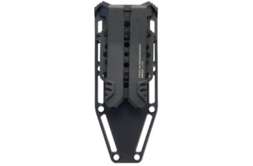 Image of SOG Specialty Knives &amp; Tools Recondo FX Fixed Blade Knives, 4.6in, Partially Serrated Edge, CRYO 440C Steel, Spear Point, Black, GRN / TPU Handle, Black, SOG-17-22-02-57