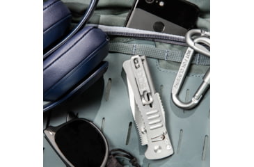Image of SOG Specialty Knives &amp; Tools SlimJim Assisted Folding Knife, 3.18in, AUS-8 Blade, Clip Point, Bead Blasted, 420 Stainless Steel Handle, SOG-SJ31-CP