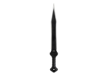 Image of SOG Specialty Knives &amp; Tools Phantom Strike Machete Fixed Blade Knife 17.6inch Spear Point 420 Black Blade Glass Reinforced Nylon Grn Handle Black