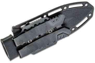 Image of Sog Specialty Knives & Tools Sog Knife Pentagon Fx Blackout 4.77 Dbl Edge Blade Blackout
