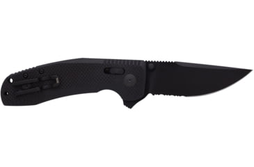 Image of Sog Specialty Knives &amp; Tools Sog Knife Sog-tac Au Black 3.43 Pln Edge Tanto Black