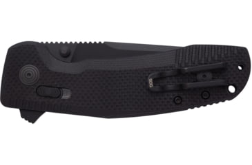 Image of Sog Specialty Knives &amp; Tools Sog Knife Sog-tac Au Black 3.43 Pln Edge Tanto Black