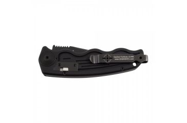 Image of SOG Specialty Knives &amp; Tools SOG-TAC California Special TiNi Folding Knife, 1.9 in AUS-8 Blade, Black, 3.9-inch Hard-Anodized Aluminum Handle ST-14