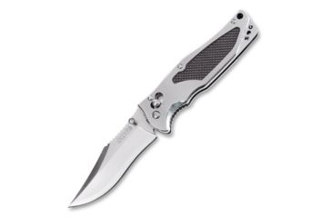 Image of SOG Specialty Knives &amp; Tools Stingray 2.0 Knive, 3in VG-10 Core Laminated With 420J2 Stainless Steel Blade, Stainless w/ Carbon Fiber Inlay Handle, Carbon Fiber, SR-02