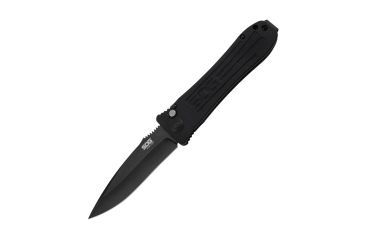 Image of SOG Specialty Knives &amp; Tools Strat Ops Automatic Folding Knife, Black, SO1001-BX