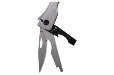 Image of SOG Specialty Knives &amp; Tools Sync II Traveler Detachable Multi - Tool with Belt Buckle, 12 Tools, 5.8in, Black, SN1012-CP