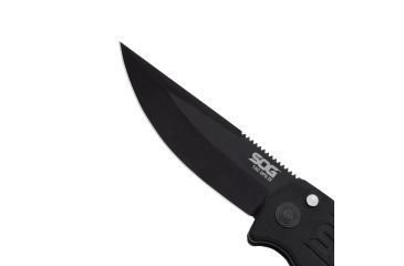 Image of SOG Specialty Knives &amp; Tools Tac Ops Automatic Folding Knife, Black, TO1011-BX