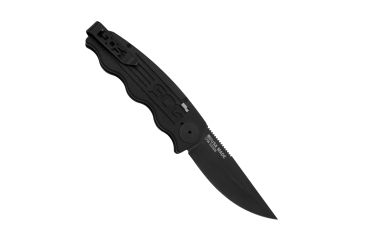 Image of SOG Specialty Knives &amp; Tools Tac Ops Automatic Folding Knife, Black, TO1011-BX