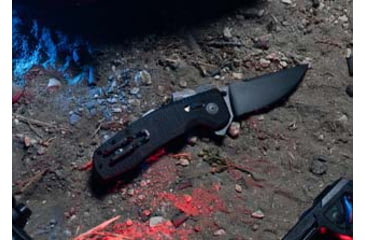 Image of SOG Specialty Knives &amp; Tools -tac Xr Blackout Partially Serrated - 12-38-03-41