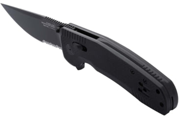 Image of SOG Specialty Knives &amp; Tools -tac Xr Blackout Partially Serrated - 12-38-03-41