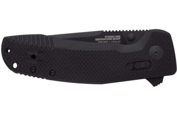 Image of SOG Specialty Knives &amp; Tools -tac Xr Blackout Partially Serrated - 12-38-03-41