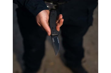 Image of SOG Specialty Knives &amp; Tools -tac Xr Blackout Partially Serrated - 12-38-03-41