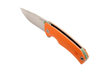 Image of SOG Specialty Knives &amp; Tools Tellus FLK Folding Knives, 3.65in, CRYO 440C, Clip Point Blade, Blaze Orange GRN Handle, 14-06-03-43