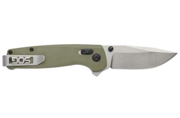 Image of SOG Specialty Knives &amp; Tools Terminus XR Flipper 2.95in Folding Knife, G10, Olive Drab Green, Box, TM1022-BX
