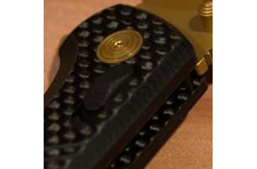 Image of SOG Specialty Knives &amp; Tools Terminus XR LTE, 2.95in, CRYO CPM S35VN Blade, Clip Point, Gold, G10 and Carbon Fiber Handle, SOG-TM1033-BX