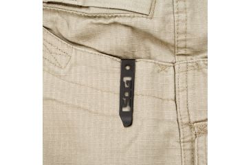 Image of SOG Specialty Knives &amp; Tools Trident 1/2 Serrated TiNi Automatic Folding Knife, 0.13in AUS-8 Blade Steel, Overall length 8.5in, Black, Glass-Reinforced Nylon Handle TF1-BX