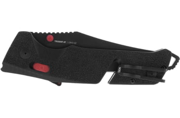 Image of SOG Specialty Knives &amp; Tools Trident At - Black Red - Partially Serrated - 11-12-02-41