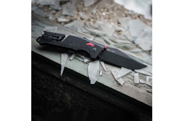 Image of SOG Specialty Knives &amp; Tools Trident At - Black Red - Tanto - 11-12-04-41