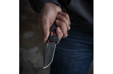 Image of SOG Specialty Knives &amp; Tools Trident At - Black Red - Tanto - 11-12-04-41
