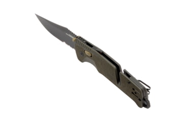 Image of SOG Specialty Knives &amp; Tools Trident At - Olive Drab - Partially Serrated - 11-12-11-41
