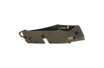 Image of SOG Specialty Knives &amp; Tools Trident At - Olive Drab - Partially Serrated - 11-12-11-41