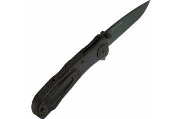 Image of SOG Specialty Knives &amp; Tools Twitch II Folding Knife, 2.65in, AUS-8 Blade, Drop Point, Black, Anodized Aluminum 6061-T6 Handle, Black, SOG-TWI12-CP