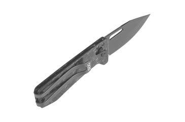 Image of SOG Specialty Knives &amp; Tools Ultra XR XHP Folding Knives, 2.8in, Straight Edge, CTS XHP Steel, Spear Point, Blackout, Carbon Fiber Handle, SOG-12-63-05-57