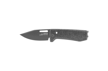 Image of SOG Specialty Knives &amp; Tools Ultra XR XHP Folding Knives, 2.8in, Straight Edge, CTS XHP Steel, Spear Point, Blackout, Carbon Fiber Handle, SOG-12-63-05-57