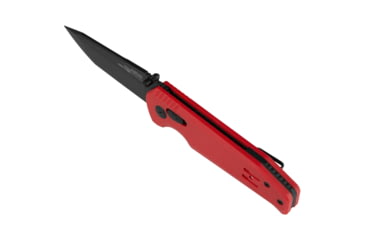 Image of SOG Specialty Knives &amp; Tools Vision XR LTE Folding Knives, 3.36in, Straight Edge, CTS XHP Steel, Tanto, Red, G10 Handle, SOG-12-57-08-57