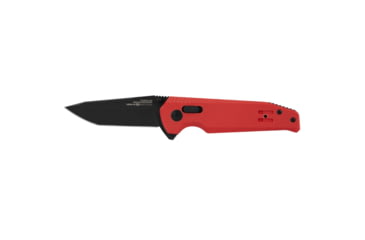 Image of SOG Specialty Knives &amp; Tools Vision XR LTE Folding Knives, 3.36in, Straight Edge, CTS XHP Steel, Tanto, Red, G10 Handle, SOG-12-57-08-57