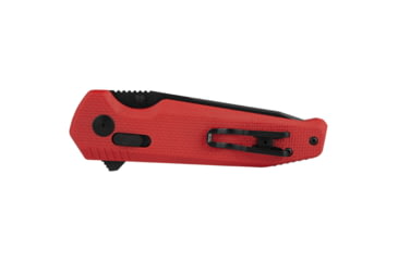 Image of SOG Specialty Knives &amp; Tools Vision XR LTE Folding Knives, 3.36in, Straight Edge, CTS XHP Steel, Tanto, Red, G10 Handle, SOG-12-57-08-57