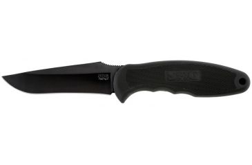 Image of SOG and Tools Field Pup II Knife, Black TiNi FP6-L 