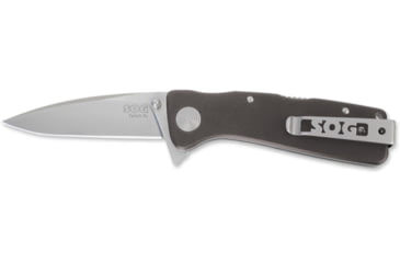 Image of SOG Twitch XL Knife w/ SE Fold 3.25in. Steel Blade and Graphite Handle, Satin Finish, Graphite TWI20-CP