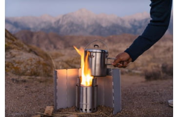 Image of Solo Stove Aluminum Windscreen, Small, X8WND