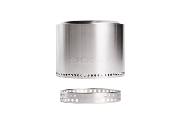 Image of Solo Stove Bonfire Fire Pit And Stand, Stainless Steel, SSBON-SD-2.0