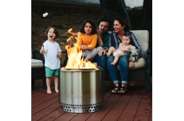 Image of Solo Stove Bonfire Stand, Stainless Steel, Medium, Bon-stand