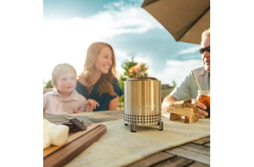 Image of Solo Stove Mesa Tabletop Fire Pit, Stainless Steel, SSMESA-FG-SS