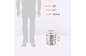 Image of Solo Stove Pot 1800, Stainless Steel, Small, Pot2