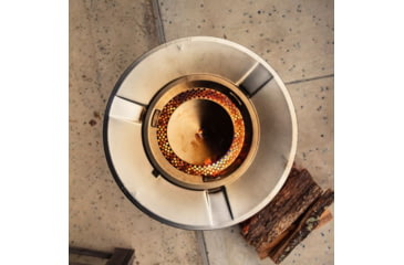 Image of Solo Stove Ranger Heat Deflector, Stainless Steel, Medium, SSRAN-DEFLECTOR