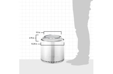 Image of Solo Stove Ranger Shield, Stainless Steel, Small, ssran-shield
