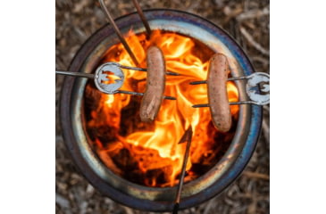 Image of Solo Stove Sticks + Tools Accessory Bundle, Stainless Steel, Small, BUNDLE-STICKS+TOOL