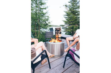 Image of Solo Stove Yukon and Stand 2.0, Stainless Steel, Large, SSYUK-SD-27-2.0 