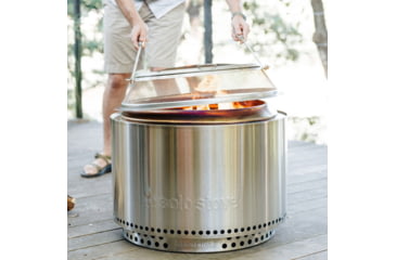Image of Solo Stove Yukon Shield, Stainless Steel, Large, ssyuk-shield-27