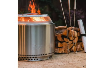 Image of Solo Stove Yukon Stand, Stainless Steel, YUK-STAND-27