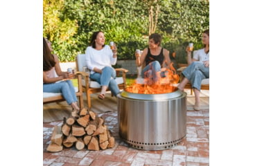 Image of Solo Stove Yukon Stand, Stainless Steel, YUK-STAND-27