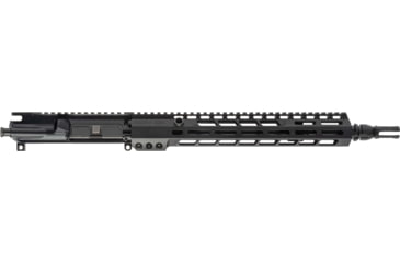 Image of Sons of Liberty Gun Works Half Complete Upper Receiver, M4-89, 5.56mm, 13.7in, 13in, Combat Barrel, M89 Rail, P/W NOX9 Flash Hider, No BCG or CH, Black, M489UPPER-13.7-556
