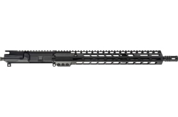 Image of Sons of Liberty Gun Works Half Complete Upper Receiver, M4-89, 5.56mm, 16in, 15in, Combat Barrel, M89 Rail, A2 Flash Hider, No BCG or CH, Black, M489UPPER-16-556