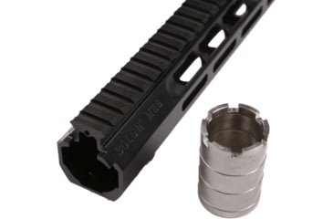 Image of Sons of Liberty Gun Works M89 Drive Lock Rail M-LOK, 10.5in, Includes Steel QD Socket, Black, M89-10.5