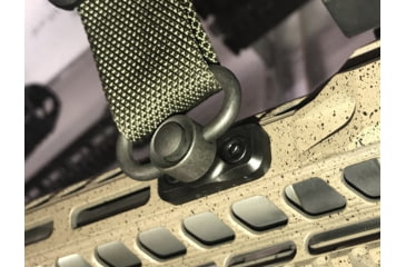 Image of Sons of Liberty Gun Works SOLGW 4140 Steel M-LOK QD Sling Socket Mount, Black, 4140SOCKET