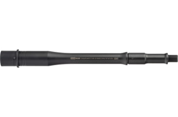 Image of Sons of Liberty Gun Works Threaded Barrel, 5.56 Chamber, 10.5in, Combat V2 Profile, Carbine Gas, 1/2x28, 1-7 Twist, QPQ, Black, 10.5COMBATV2-CHF-556